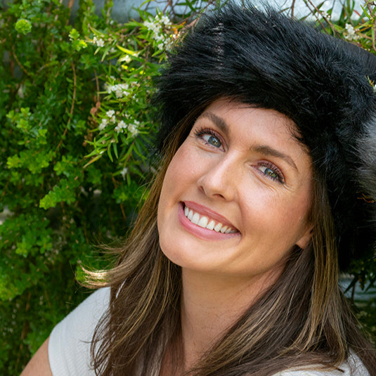 Georgia style Hat in Black WS23-8