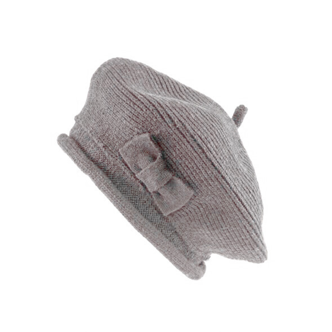Stylish Women's Beret in Grey