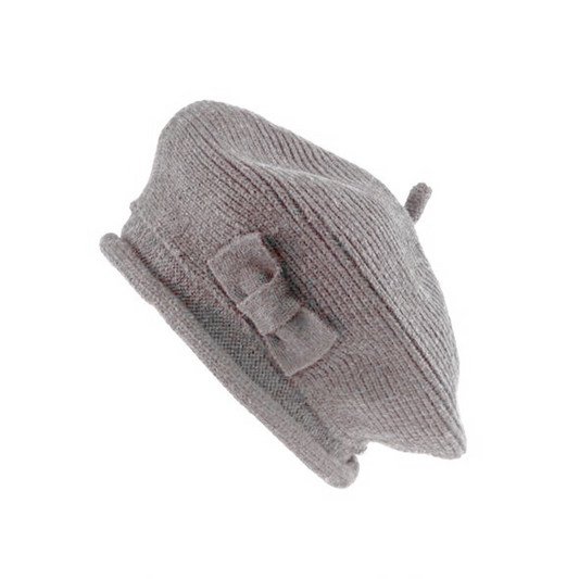 Stylish Women's Beret in Grey