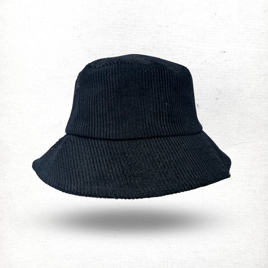 Terry Bucket Hat in Black