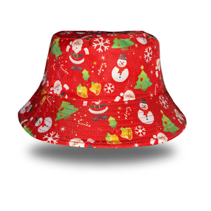 Christmas Bucket Hat Red