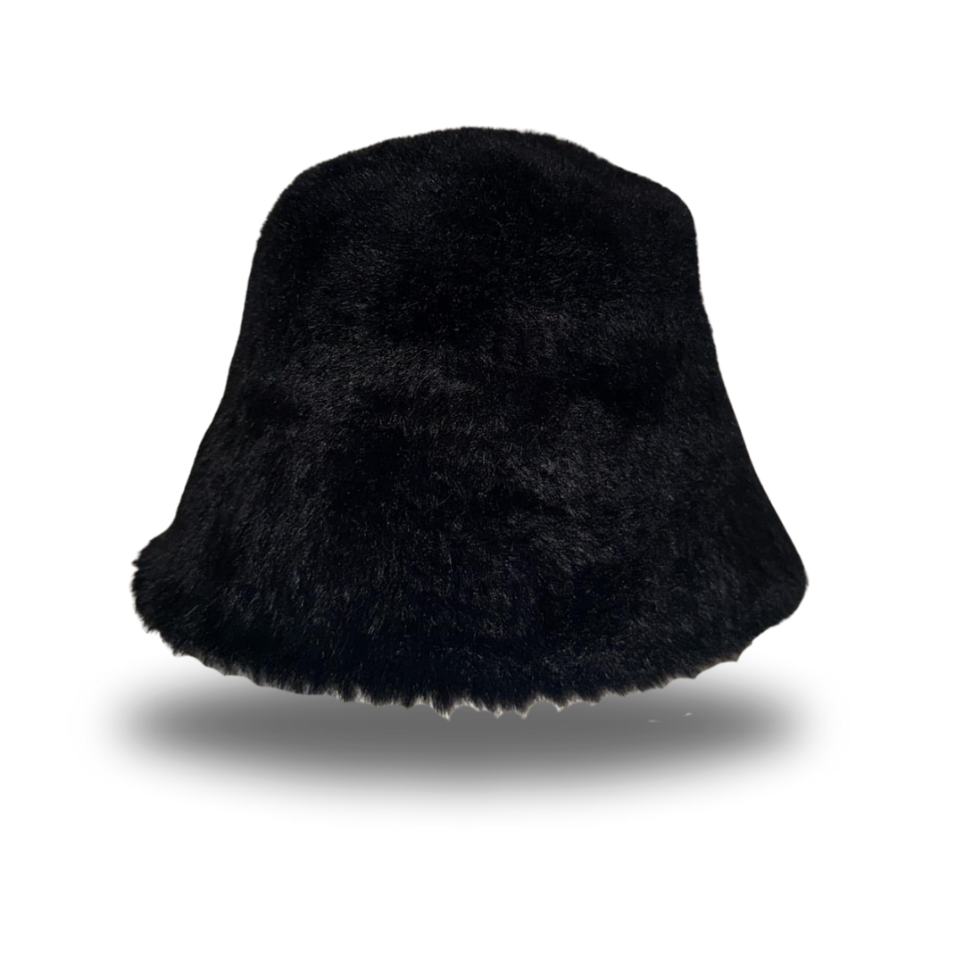 Winter Bucket hat in black