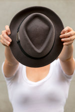 Load image into Gallery viewer, Trilby Women&#39;s Wool Felt Hat in Ash WF14-05Tpe
