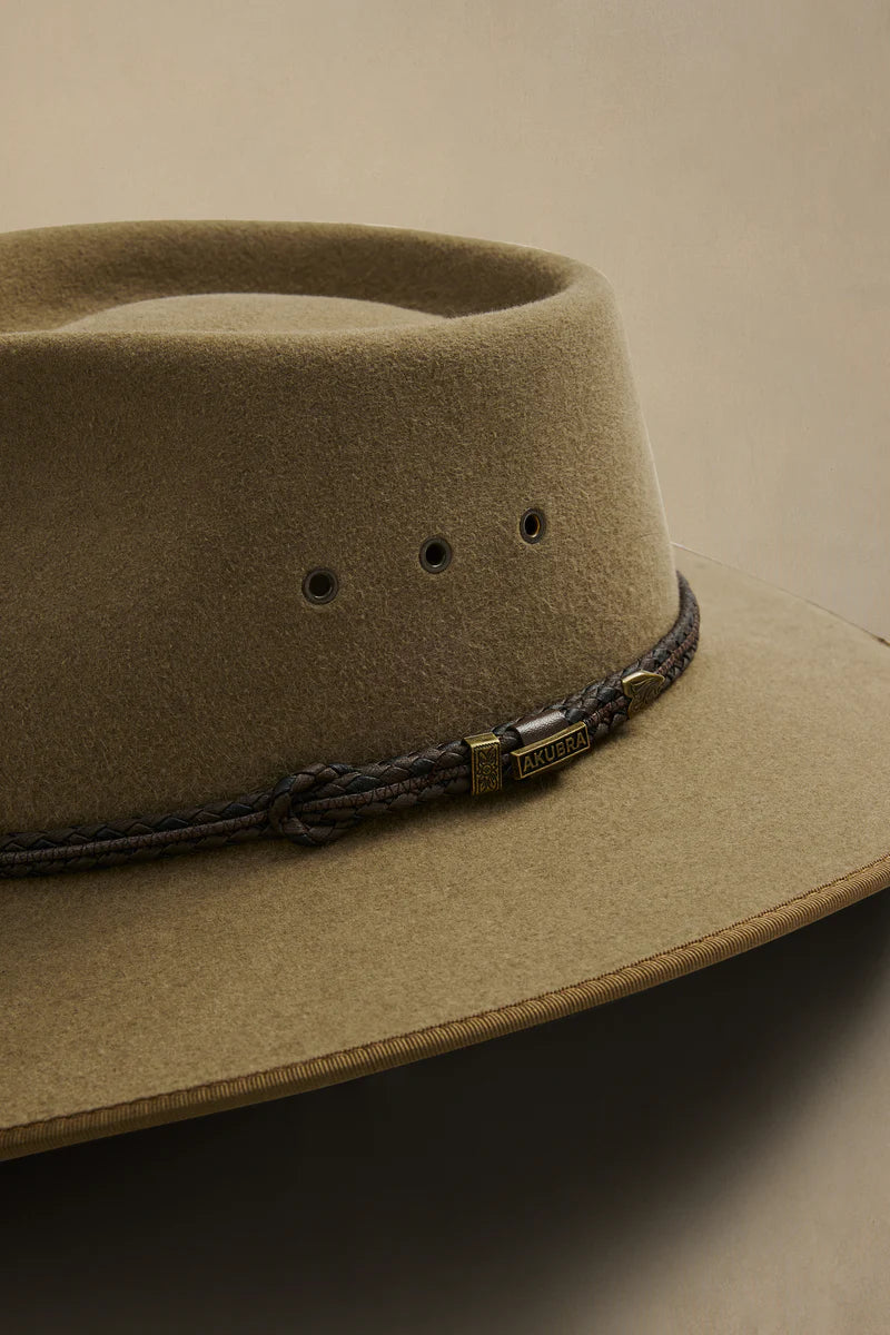 AKUBRA Working Cattleman in Bran