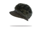 Load image into Gallery viewer, Womens Cap Angora Blend Plush Lined in Navy HWA-05
