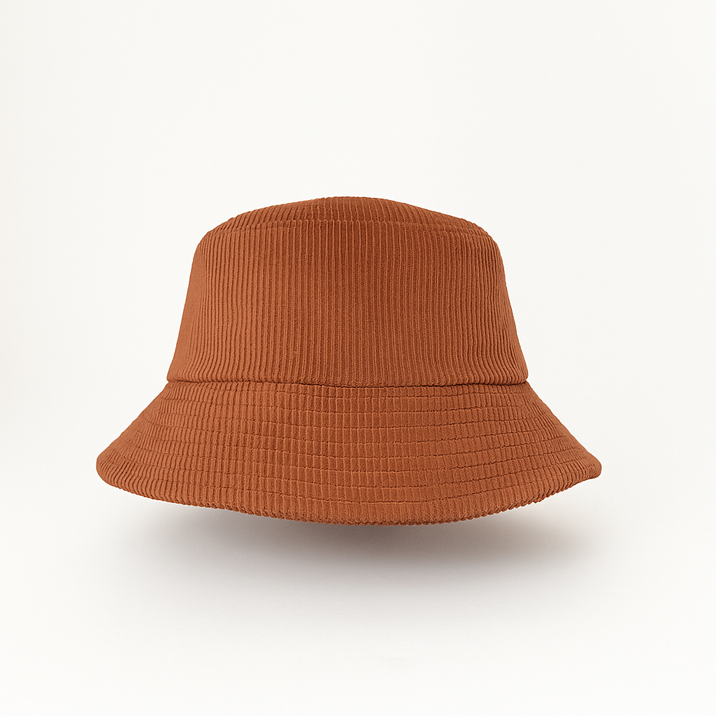 Rust Corduroy Bucket Hat BK22-1Rust