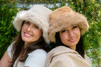 Fluffy Bucket Hat in Camel WB22-6