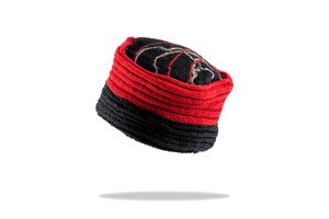 Red Hand Made Childrens Wool Hat C20-1