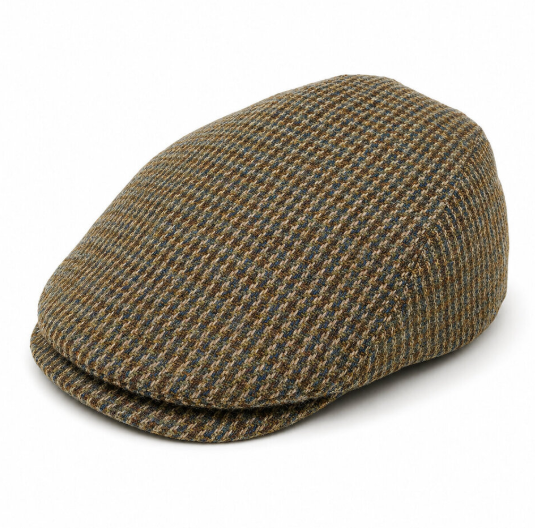 Stanton Traditional Flat Cap Heritage Brown