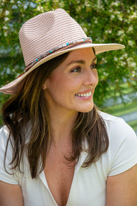 Womens Fedora in black CB22-2