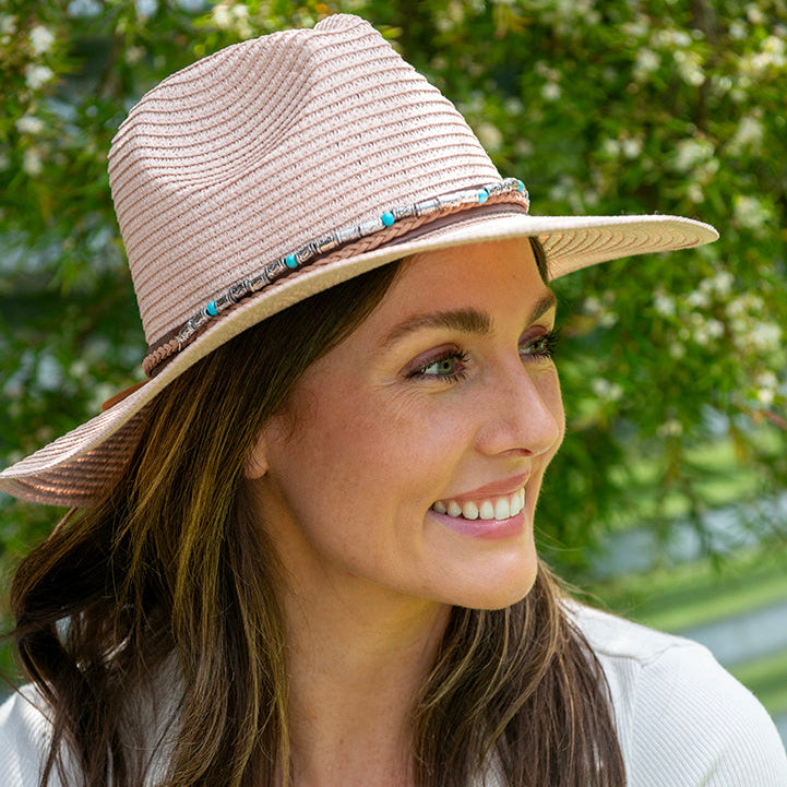 Womens Fedora in Pink