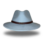 Womens Wool Felt Outback Blue Fedora2