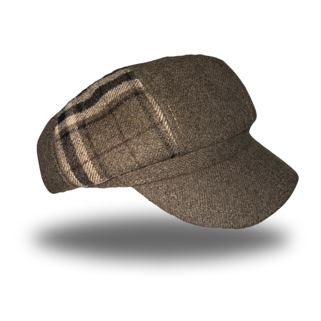 Natural Newsboy Cap
