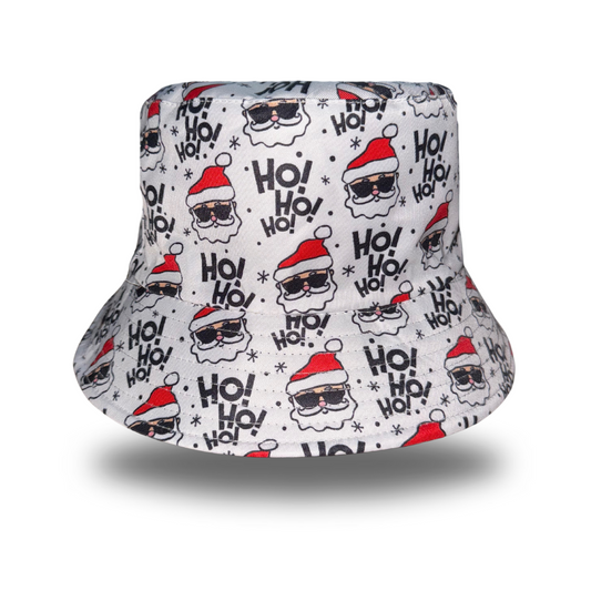 Christmas Bucket Hat White