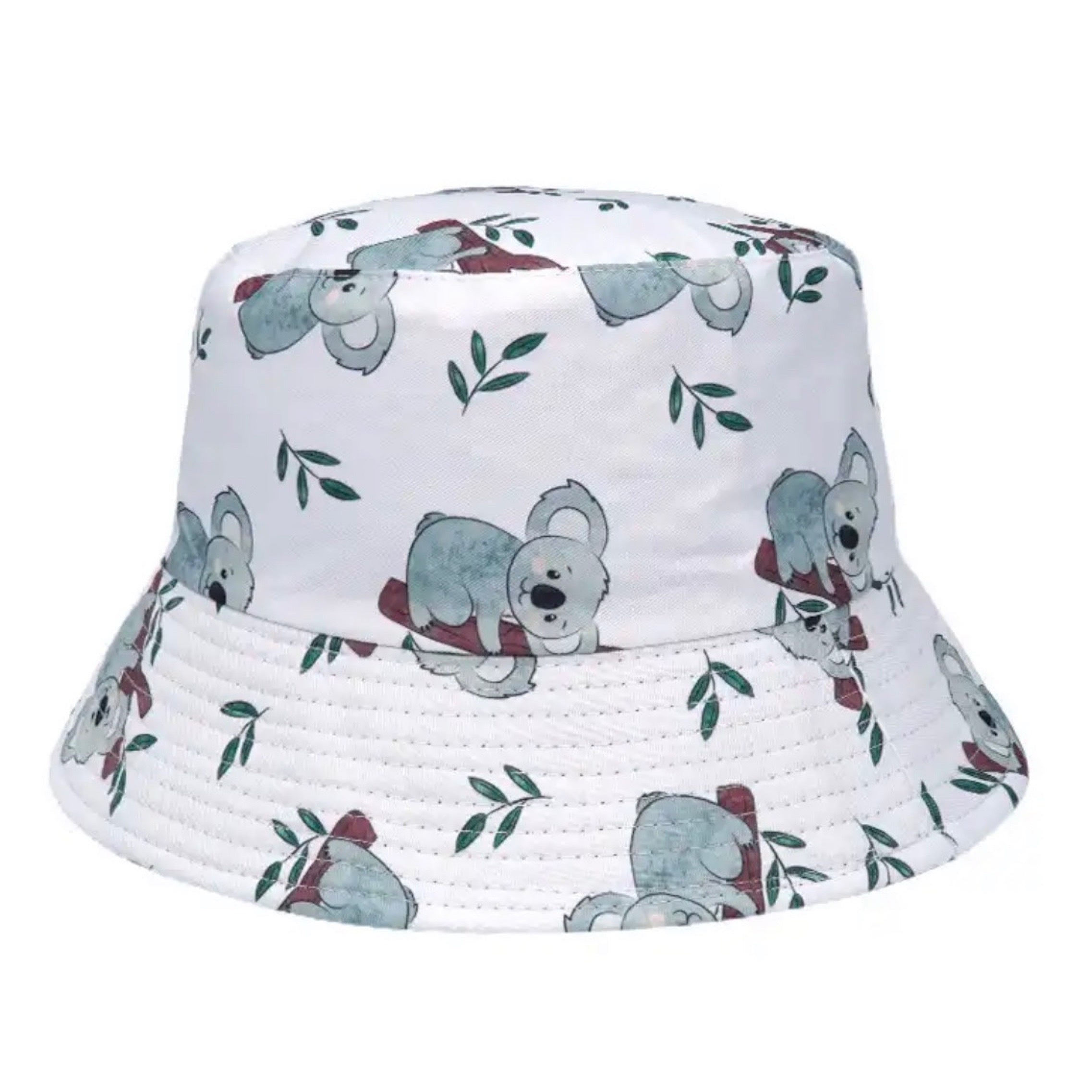 White Koala Bucket Hat