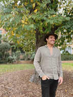 Outback Mens Fedora Hat Wool Felt  in Charcoal  MF14-1