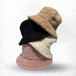 Load image into Gallery viewer, Fluffy Bucket Hat in Camel WB22-2
