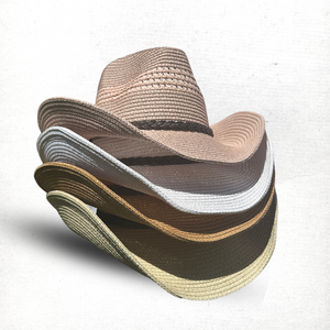 Tan Cowboy Hat with Braided Band