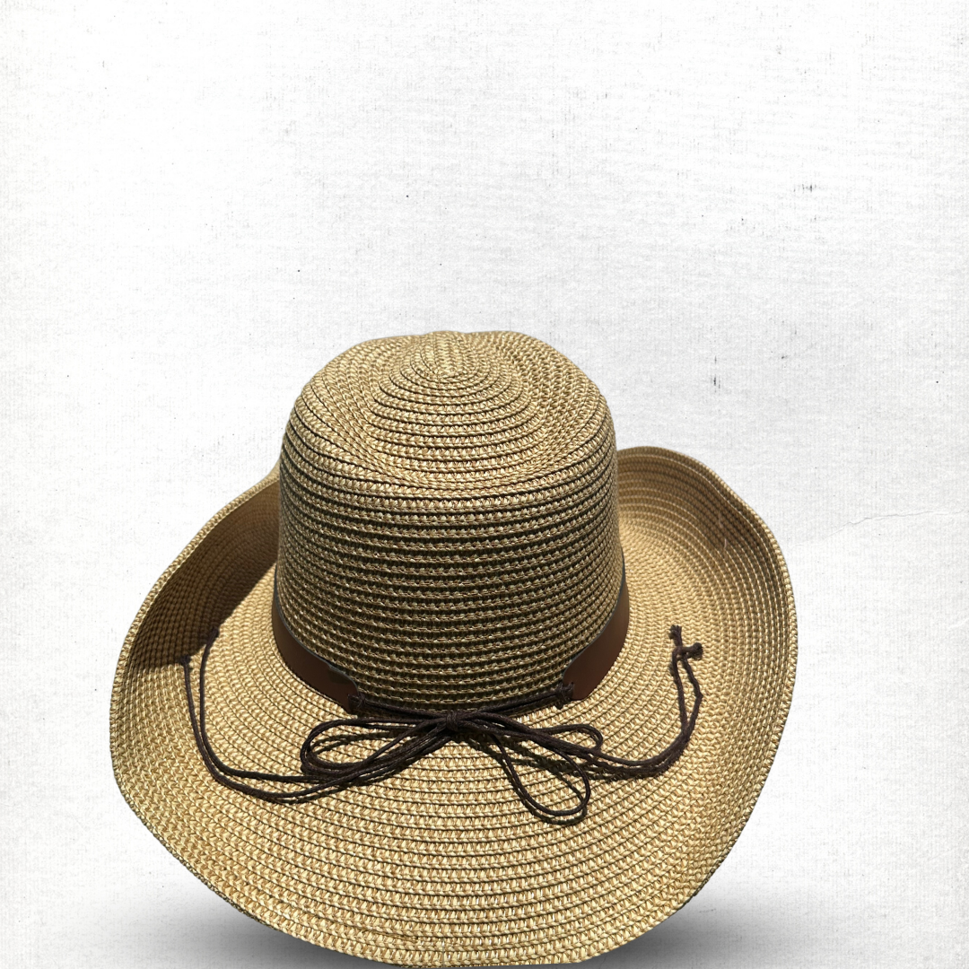 Cowboy Hat With Braided Band and Cowboy Circle trim