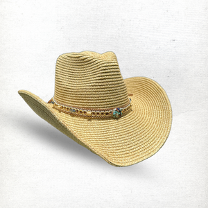 Cowboy Hat with Blue Bling