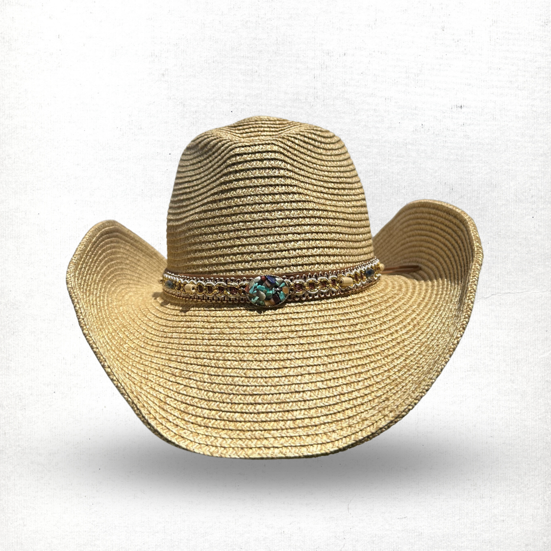 Cowboy Hat with Blue Bling