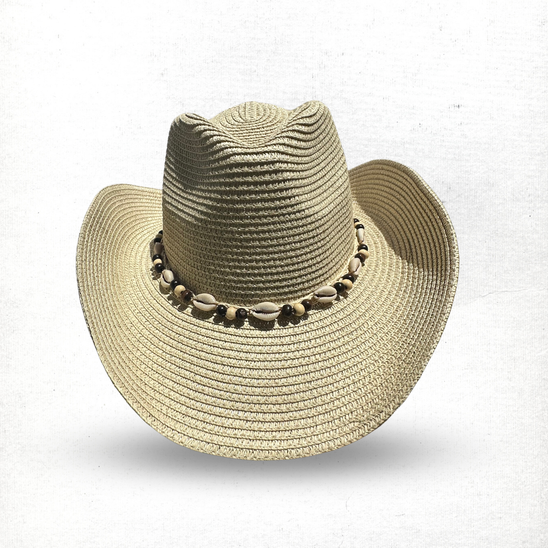 Cowboy Hat With Shell Details