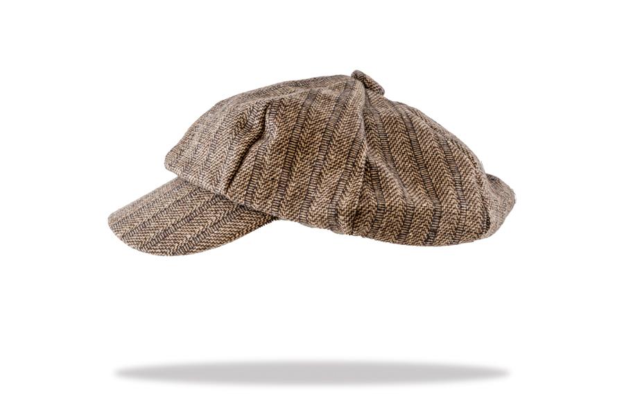 Women's Baker Boy Cap in Brown - The Hat Project