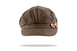 Load image into Gallery viewer, Baker Boy Cap Women&#39;s in Taupe C18-1
