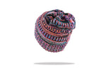 Load image into Gallery viewer, Women&#39;s Ponytail Beanie in Purple Mix - The Hat Project
