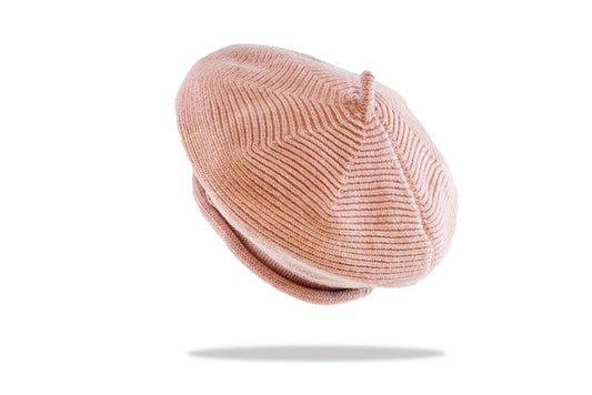 Women's Beret in Blush - The Hat Project