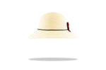 Load image into Gallery viewer, Wide brim Sun Hat in Ivory
