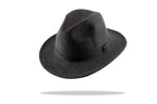  Fedora Wool Felt Mens  Hat in Charcoal MF14-2