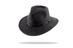 Load image into Gallery viewer, Womens Wool Felt Outback Fedora in deep olive MF14-01G
