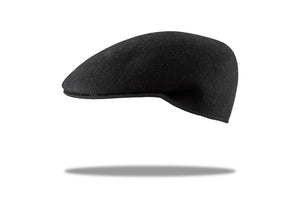 Ascot Men's wool felt cap in black
