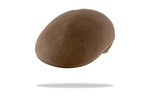 Load image into Gallery viewer, Men&#39;s Ascot Wool Felt Flat Cap in Brown - The Hat Project-MF4-5
