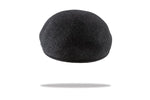 Load image into Gallery viewer, Men&#39;s Ascot Wool Felt Flat Cap in Charcoal - The Hat Project
