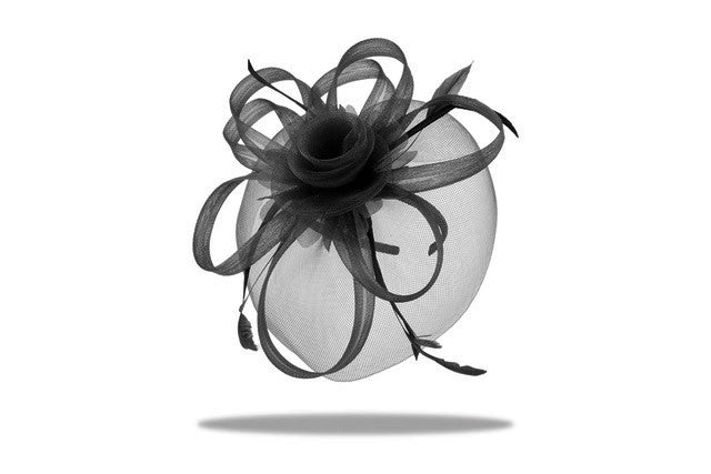 Fascinators for the Spring Carnival in Ebony