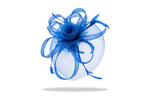 Load image into Gallery viewer, Fascinators for the Spring Carnival in Cobalt Blue
