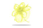 Load image into Gallery viewer, Fascinators for the Spring Carnival in lemon
