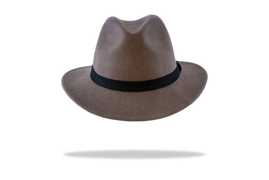 Fedora Mens Wool Felt Hat in Ash MF14-2