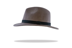 Fedora Mens Wool Felt Hat in Ash MF14-2