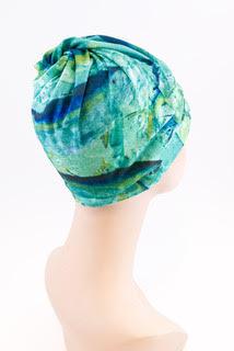 Head sock Aquamarine Turban - The Hat Project