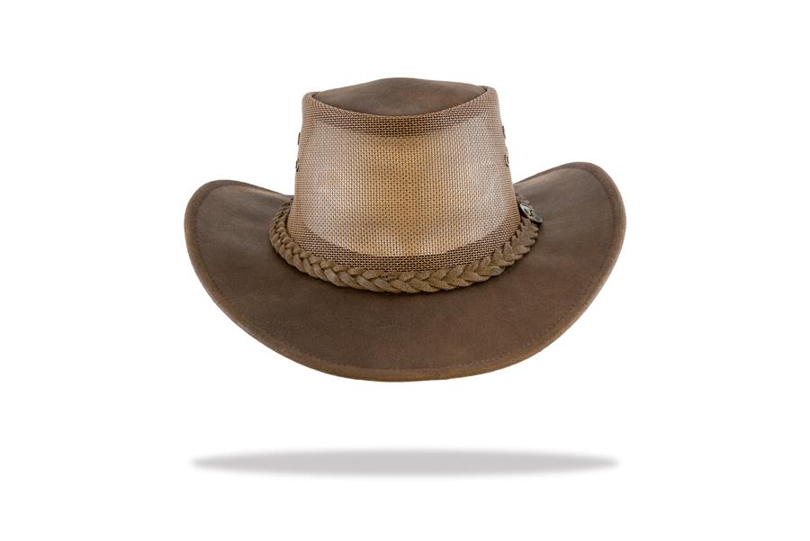 Australian-made Men's Cooler Leather Hat - The Hat Project