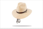 Men's Raffia Fedora Fishermans Hat 1027FR