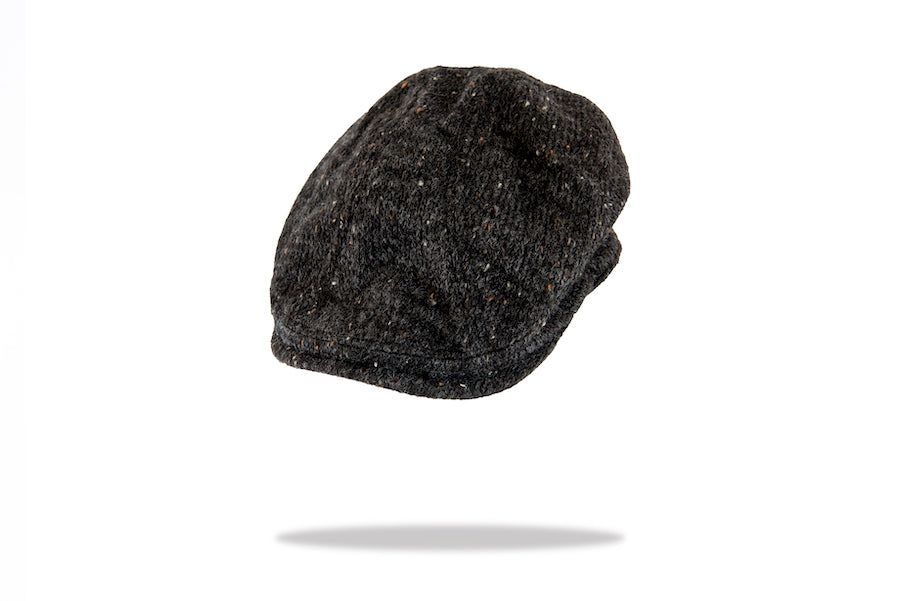 Mens Flat Cap in Charcoal FC15-2