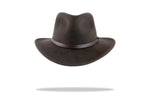 Load image into Gallery viewer, Men&#39;s Wool Felt Cowboy Hat in Smokey Grey MF-6012
