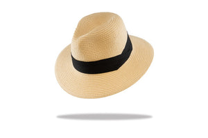 Womens Summer Fedora in Natural MF16-1