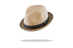 Porkpie Mens Sun Hat in soft grey ST16-11