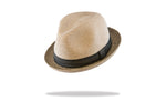 Load image into Gallery viewer, Porkpie Mens Sun Hat in soft grey ST16-11
