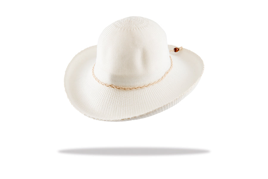 Wide brim Women's Sun Hat WS16-7 Ivory